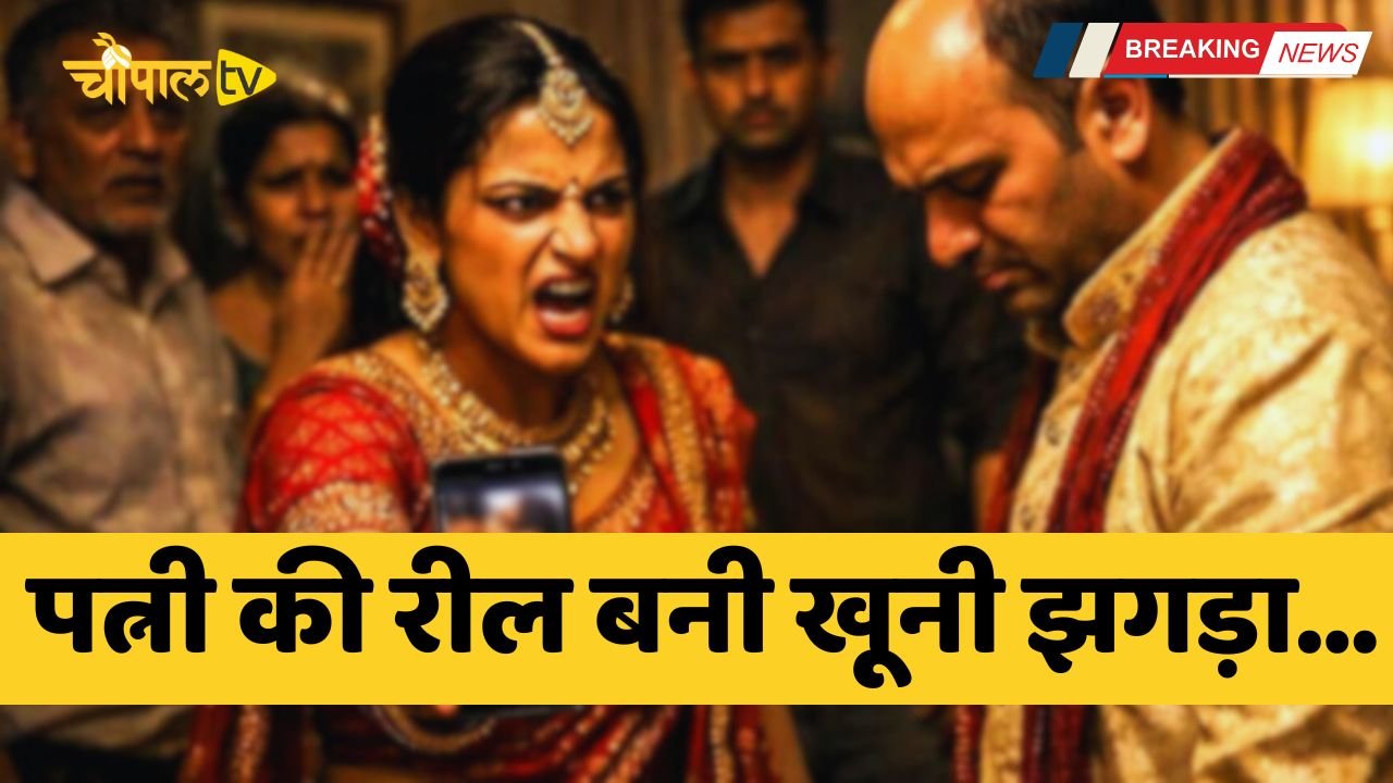 Wife's reel turns into fight