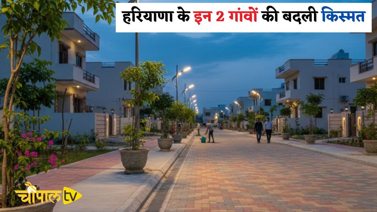 The fortunes of these two villages in Haryana have changed